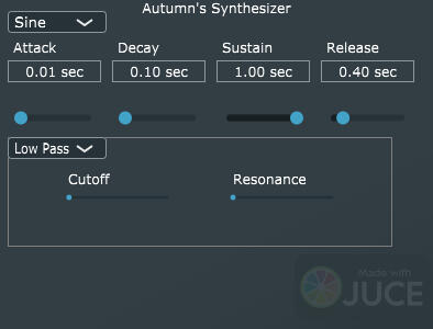 Autumn Synthesizer